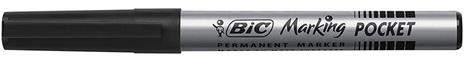 BIC Marking Pocket 1445 marcatore permanente Nero Tipo di punta 12 pezzo(i)