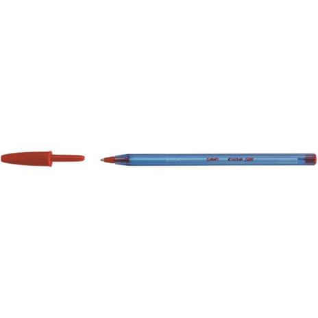 Penna a sfera Bic Cristal Soft 1.2 Rosso. Confezione 50 pezzi