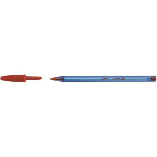 Penna a sfera Bic Cristal Soft 1.2 Rosso. Confezione 50 pezzi - Bic -  Cartoleria e scuola