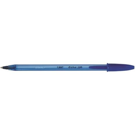 Penna a sfera Bic Cristal Soft 1.2 Blu. Confezione 50 pezzi - 2