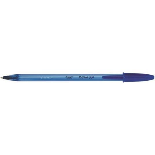 Penna a sfera Bic Cristal Soft 1.2 Blu. Confezione 50 pezzi - Bic -  Cartoleria e scuola