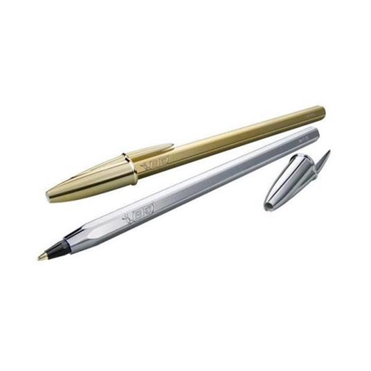 Penna a sfera Bic Cristal Special Edition Gold. Confezione 20 pezzi