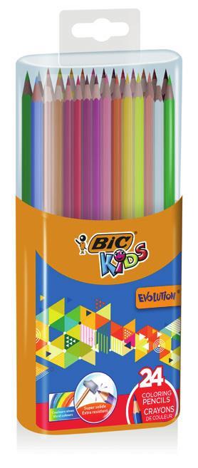 BIC 9225111 pastello colorato 24 pezzo(i) Multicolore