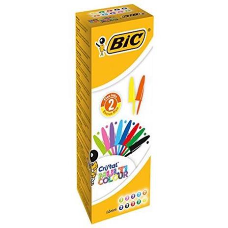 Penna biro bic cristal large 1,6 multicolor (20)