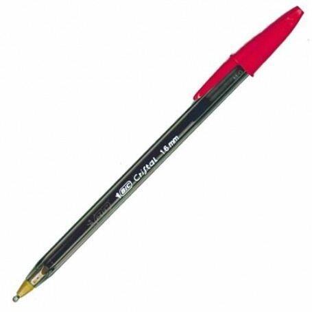 Penna Bic Cristal Multicolour 1 6mm Rosso