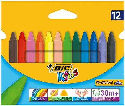BIC Kids Plastidecor 12 pezzo(i)