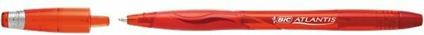 Penna a sfera Bic Atlantis stic rosso punta 1,2 mm. Confezione 12 pezzi