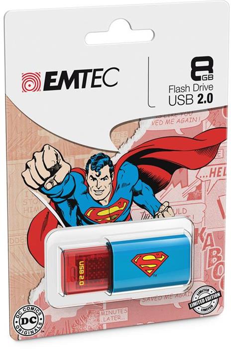 Chiavetta USB 8GB DC Comics Superman 2D - 6