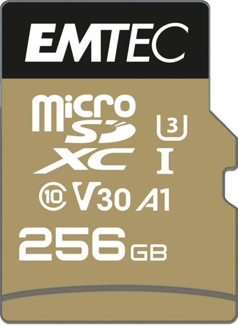 Emtec SpeedIN Pro memoria flash 256 GB MicroSDXC UHS-I Classe 10