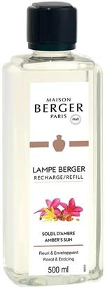 MAISON BERGER Lampada Berger – Ricarica di profumo – Lampada Berger 500 ml – Profumo sole d'Ambre Paris
