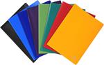 Portalistino Opak polipropilene semi rigido, 80 buste leggermente goffrate - A4 - Colori assortiti 24 x 32 per A4