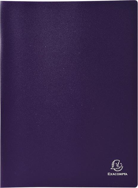 Portalistino Opak polipropilene semi rigido, 80 buste leggermente goffrate - A4 - Colori assortiti 24 x 32 per A4 - 5