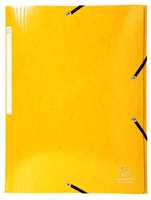 Cartoleria Cartella 3 lembi con elastici Maxi Capacity Iderama cartoncino lustré 425 g/mq Exacompta