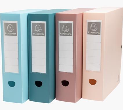 Cartella portaprogetti dorso 8 cm Skandi Polipropilene riciclato 700 micron - 4 Colori assortiti