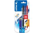 Pilot 3131910231325 penna roller Penna retrattile a clip Nero, Blu, Rosso