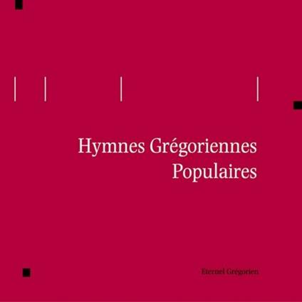 Hymnes Gregoriennes Populaires - CD Audio