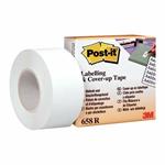 3M Post-it - Ricarica Nastro Adesivo In Carta Rimovibile Per Dispenser Cg 58 25mmx17.7mm Bianco