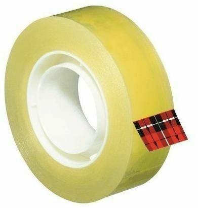 3M Post-it. Nastro Adesivo Scotch Trasparente Acrilico Ufficio 19mmx33m