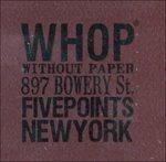 Whop. Without Paper - CD Audio