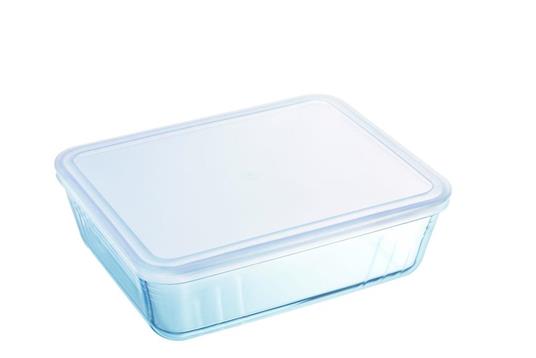 Contenitore Multiuso Rett. C/Cop Cm 22X17 Pyrex (M)