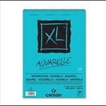 Canson Blocco A3 Xl Aquarelle 30 Fogli 300 G/mq Gf Spirale Su Lato Corto, Fogli Microperforati