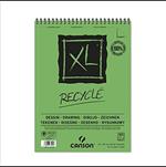 Canson Blocco A3 Xl Recycle' 50 Fogli 160 G/mq Con Spirale Su Lato Corto