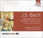 Magnificat BWV243a (Versione originale) - CD Audio di Johann Sebastian Bach,Philippe Herreweghe,Mark Padmore,Carolyn Sampson,Collegium Vocale Gent