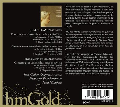 Concerti per violoncello Hob.VIIb.1, 2 - CD Audio di Franz Joseph Haydn - 2