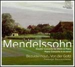 Concerto doppio per pianoforte e violino MWV04 - Concerto per pianoforte MWV02 - CD Audio di Felix Mendelssohn-Bartholdy,Freiburger Barockorchester,Gottfried von der Goltz,Kristian Bezuidenhout