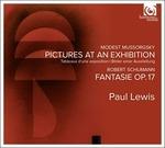 Quadri di un'esposizione / Fantasia op.17 - CD Audio di Modest Mussorgsky,Robert Schumann,Paul Lewis
