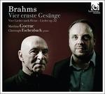 Vier Ernste Gesange - CD Audio di Matthias Goerne