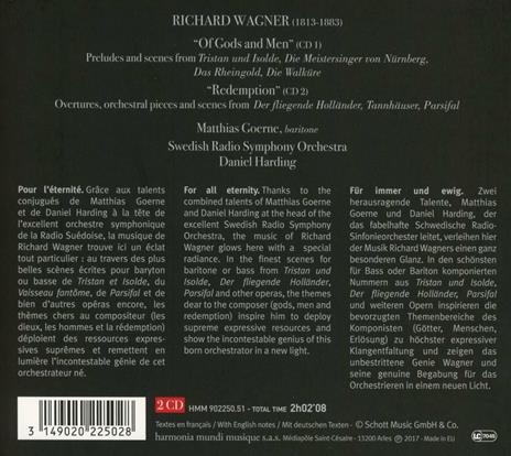 The Wagner Project - CD Audio di Richard Wagner,Matthias Goerne,Daniel Harding,Swedish Radio Symphony Orchestra - 2
