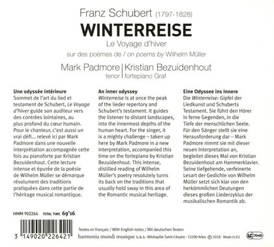 Winterreise - CD Audio di Franz Schubert - 2