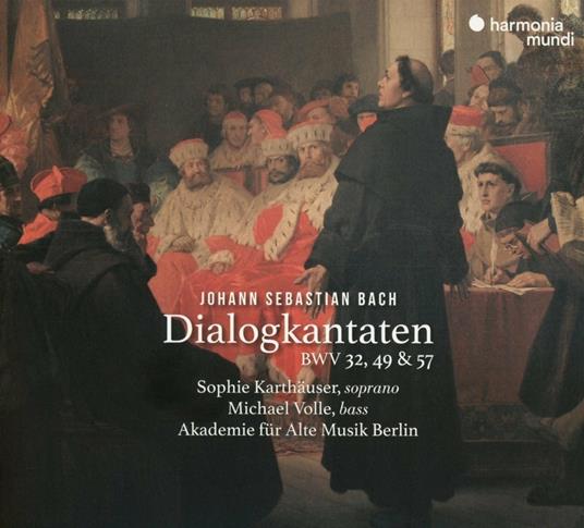 Cantate per soprano e basso - CD Audio di Johann Sebastian Bach,Akademie für Alte Musik,Sophie Karthäuser,Michael Volle