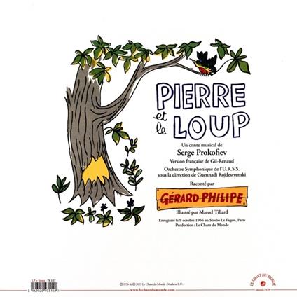 Pierre et le loup - Vinile LP di Gérard Philipe
