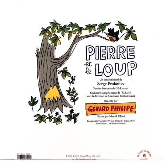 Pierre et le loup - Vinile LP di Gérard Philipe