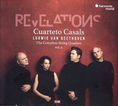 Revelations. Quartetti per archi completi vol.2 - CD Audio di Ludwig van Beethoven,Quarteto Casals