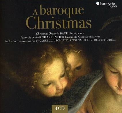 A Baroque Christmas (Limited Edition) - CD Audio di Johann Sebastian Bach,Arcangelo Corelli,Marc-Antoine Charpentier,René Jacobs,Akademie für Alte Musik