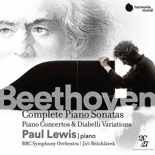 Sonate e concerti completi per pianoforte e variazioni Diabelli - CD Audio di Ludwig van Beethoven,BBC Symphony Orchestra,Paul Lewis,Jiri Belohlavek