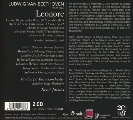 Leonore - CD Audio di Ludwig van Beethoven - 2