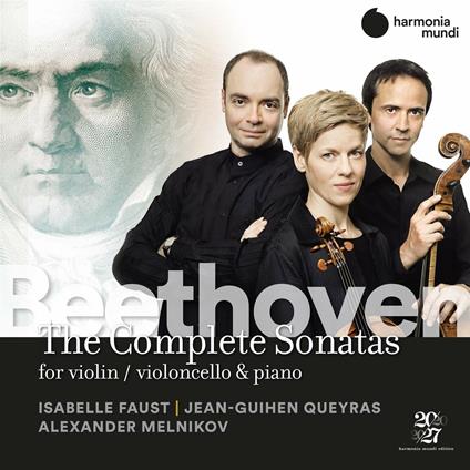Duetti e Trii con pianoforte - CD Audio di Ludwig van Beethoven,Alexander Melnikov,Isabelle Faust,Jean-Guihen Queyras