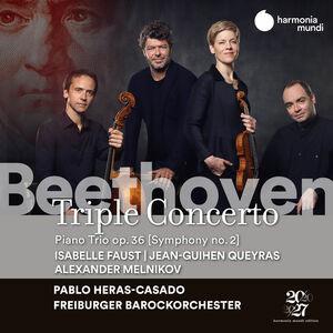 Triple Concerto op.56 - Trio op.36 - CD Audio di Ludwig van Beethoven,Freiburger Barockorchester,Isabelle Faust