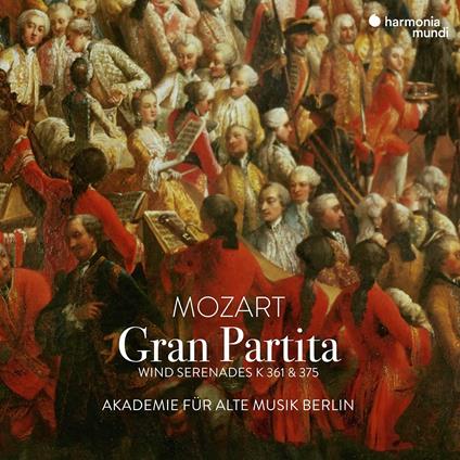 Serenata Gran Partita - Serenata per strumenti a fiato - CD Audio di Wolfgang Amadeus Mozart,Akademie für Alte Musik