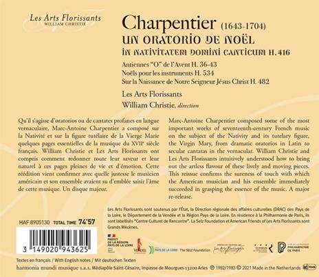 Un Oratorio di Natale - CD Audio di Marc-Antoine Charpentier,Arts of Rhythm - 2