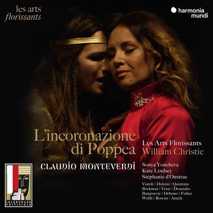 L'incoronazione di Poppea - CD Audio di Claudio Monteverdi,Les Arts Florissants