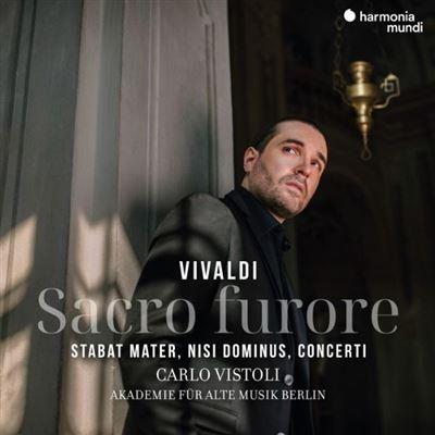 Sacro Furore. Stabat Mater, Nisi Dominus - CD Audio di Antonio Vivaldi,Akademie für Alte Musik