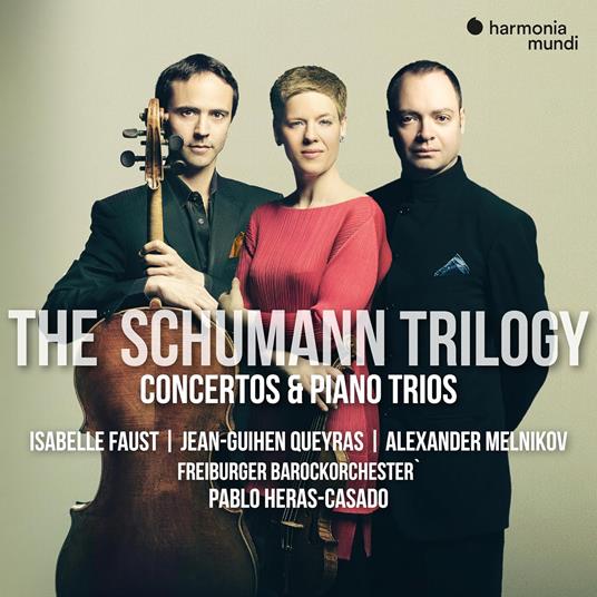 The Schumann Trilogy. Concertos & Piano - CD Audio di Robert Schumann,Freiburger Barockorchester,Isabelle Faust