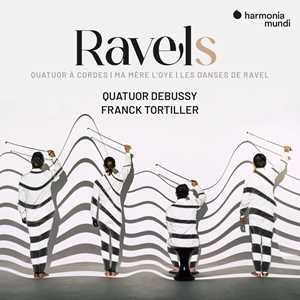 CD Ravels Maurice Ravel Franck Tortiller Quatuor Debussy