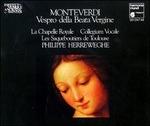Vespro della beata Vergine - CD Audio di Claudio Monteverdi