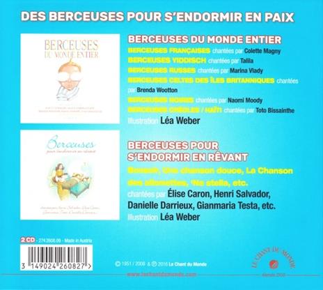 Des Berceuses Pour - CD Audio - 2